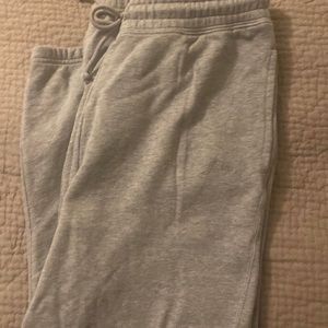 NWT J Crew University terry sweatpant with logo embroidery